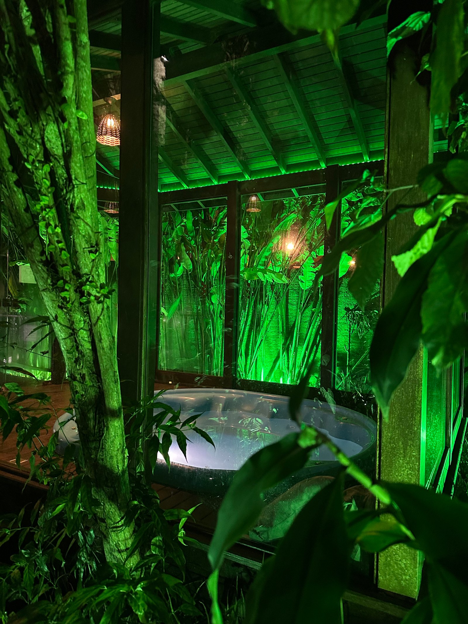 Hospedagem em meio à natureza